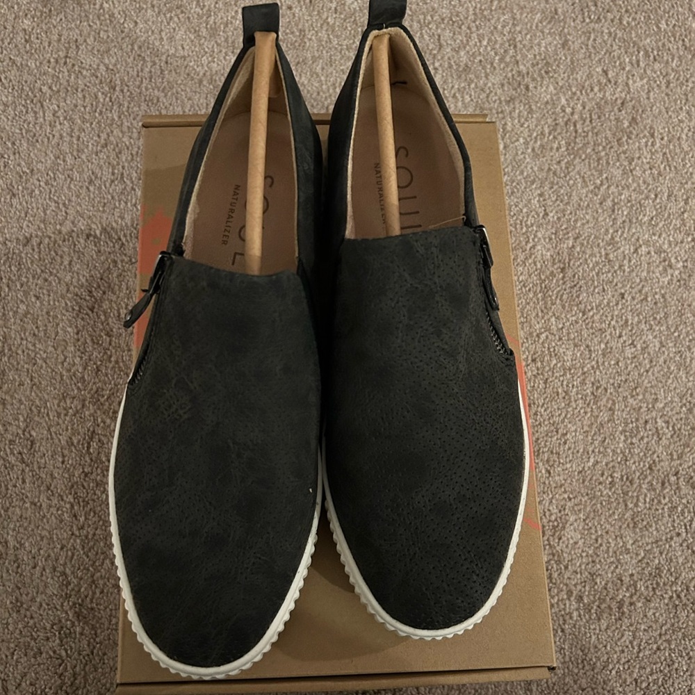NWT New Soul Naturalizer Black Turner Sneaker 8.5